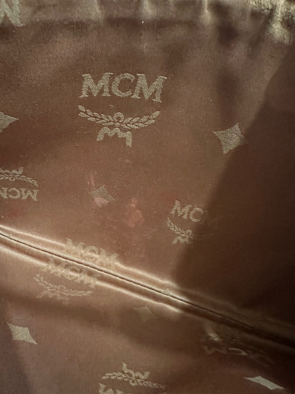 MCM Cognac Visetos Clutch Pouch; Preloved condition; Open to offers! - Picture 8 of 10